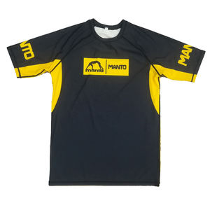 Vêtements de sport durables d'uniforme d'arts martiaux d'adulte de Spandex de polyester d'anti-rétrécissement pour la formation et l'autodéfense Activewear d'OEM fait sur commande - Product Image 3