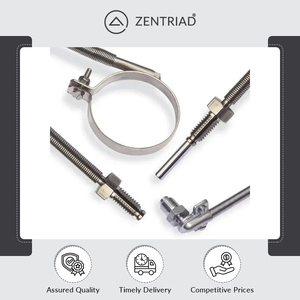 Componentes electrónicos de grado SS304 fabricados en acero inoxidable Sensor de temperatura NTC de humedad de calidad excepcional de India - Product Image 2