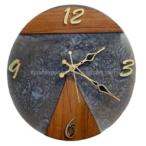 Nouveau design d'horloges murales de style vintage RF Crafts, chiffres romains ronds en laiton pour la décoration de la maison et du bureau, vente en gros par RF Crafts - Product Image 5