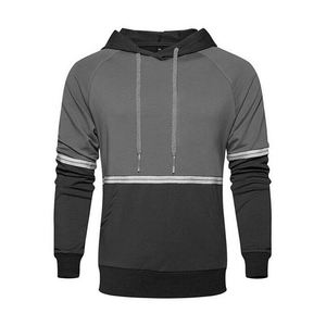 Sweat à capuche d'hiver pour homme, impression numérique, perlé, 100% coton, polaire respirant, séchage rapide - Product Image 4