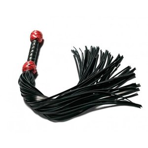 Flogger de Cuero Resistente, Hecho a Mano con Piel de Vaca, 40 Caídas, Empuñadura Trenzada, Accesorio de Impacto para Disfraces y Actividades Creativas - Product Image 5