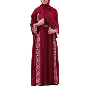 Robe Abaya pour femmes du Moyen-Orient Robe Abaya pour femmes de Dubaï Vente en gros TARIF bonne qualité Abaya pour femmes Thobe / Thawb - Product Image 5
