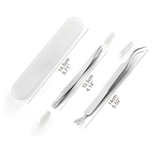 Outils d'élimination des tiques à prix compétitif Instruments vétérinaires en acier inoxydable Produits de toilettage pour animaux Kit d'outils d'élimination des tiques - Product Image 6