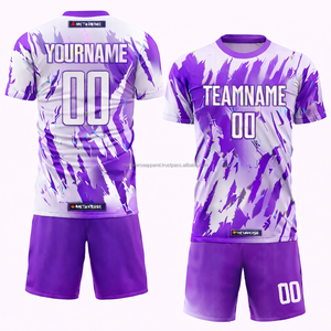 Conjunto de Uniforme de Fútbol para Entrenamiento, Transpirable, de Secado Rápido, con Logotipo Personalizado, Uniforme de Fútbol al por Mayor de Fábrica - Product Image 3