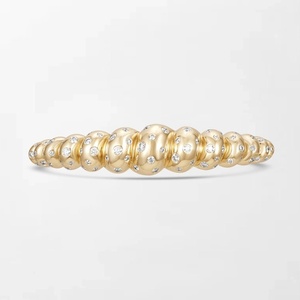 สร้อยข้อมือลายจุดหรูหราประดับเพชรทรงกลม 72 เม็ด น้ำหนัก 1.17 กะรัต สี GH-VS ในทองคำขาว 14K ของขวัญสำหรับโอกาสพิเศษ - Product Image 2