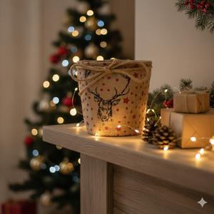 Maceta de yute ecológica y sostenible para la temporada navideña con cuerda para atar, exportación directa de fábrica en Bangladesh - Product Image 1