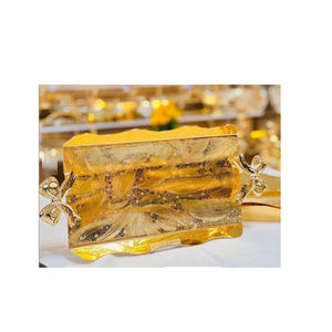 Silver Rectangle Tray With Gold <b>Butterfly</b> Design New Arrival Attractive Design Food Serving Tray <b>Table</b> Accessories - Product Image 2
