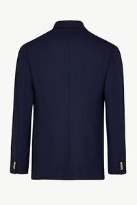 Veste de smoking à double boutonnage pour hommes Manteau uniforme de dîner pour revers brodé motif camouflage Coupe ample pour hommes - Product Image 3