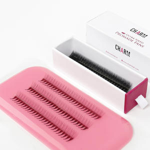 ขนตา CharmLash แบบกล่องขายส่ง ขนตา Mega Volume แบบสำเร็จรูป ฐานแหลม งอนสวย น้ำหนักเบา ง่ายต่อการต่อ - Product Image 1