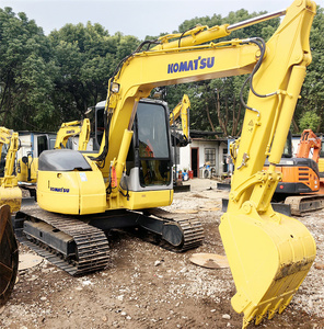 สภาพดี ผลิตในญี่ปุ่น รถขุดไฮดรอลิกมือสอง Komatsu PC78US-6 ขนาด 7 ตัน ของแท้ ที่เซี่ยงไฮ้ - Product Image 5