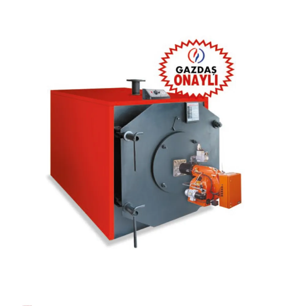 2 PASS HOT WATER BOILER LIQUID AND GASEOUS FUEL REVERSE FLAME ECONOX SERIES OPK TYPE PRESSURE VESSELS DOMESTIC USAGE