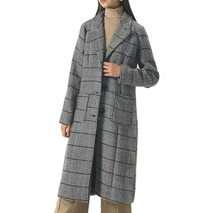 Abrigo de lana de nuevo estilo para mujer Otoño e Invierno abrigo de lana largo y grueso suelto 2025 - Product Image 4