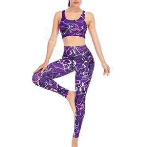 Ropa deportiva de la mejor calidad, conjunto de Yoga para mujer, conjunto de Yoga hecho a medida para mujer, conjunto de Yoga resistente para mujer - Product Image 1