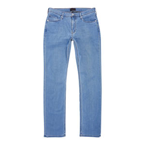 Nouveau Jean Homme Tendance Coupe Droite Formelle à Carreaux en Polyester/Coton Écologique Taille Haute avec Braguette Zippée Léger Grande Taille - Product Image 1