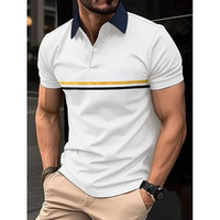 Chemise pour homme en coton respirant, design personnalisé avec logo imprimé OEM, style décontracté chic, design uni, manches courtes pour l'été