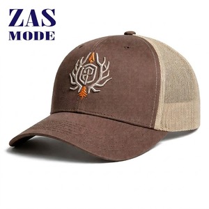 Nouvel arrivage : Casquettes Trucker 6 Panneaux Haute Visibilité pour Hommes, en Coton et Maille, avec Logo Brodé Personnalisé - Product Image 5