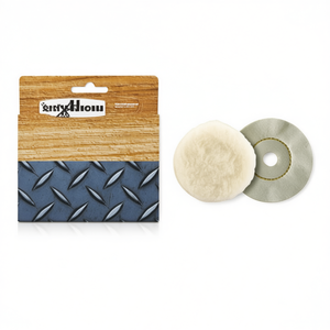 Capuchón para Lijadora Orbital Aleatoria Stanley de 125 mm para Discos de Lijado con Velcro de Lana de Cordero - Product Image 2