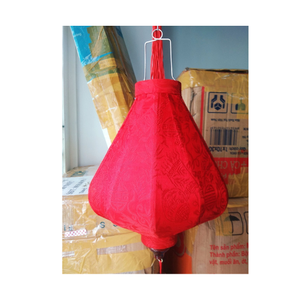 Linternas de seda de bambú de varias formas hermosa linterna de tela de seda de bambú tradicional vietnamita para Decoración - Product Image 1