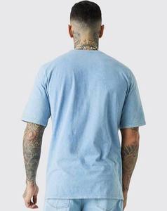Nouveau T-shirt à manches courtes et col rond respirant 100% coton personnalisé pour hommes fabriqué par les produits Huzaifa - Product Image 6