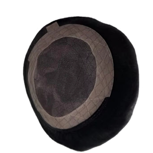 Toupet en cheveux humains à base mono, perruque à base mono, prothèse capillaire en cheveux humains, taz hair bd - Product Image 3