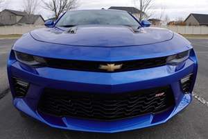TOP-SELLING USED 2018 Che-vrolet Camaro 1SS 2dr Coupe 8cyl Used Vehicle COOL Red and Black Low Price Coupe for Sale - Product Image 5