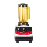 Licuadora de Plástico Resistente de 1200W y 1L con 6-7 Programas Preestablecidos, Función Comercial, Accesorios para Café y Té