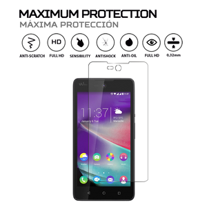 Protecteur d'écran antichoc pour téléphone portable Wiko Rainbow Lite Premium - Product Image 1