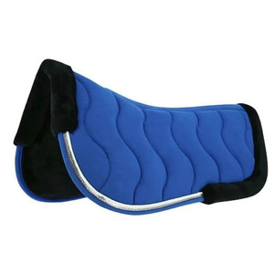 Sillín de caballo de cuero de carreras de barril de diseñador de peso ligero de alta demanda con forro de tela directamente de la India - Product Image 1