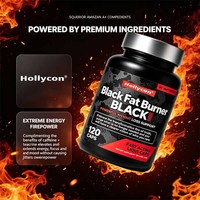 Capsule brûle-graisses noire OEM pour adultes, coupe-faim, stimulant du métabolisme, protection maximale des muscles, capsules pour la perte de poids