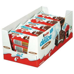 เค้กช็อกโกแลตหนัก390กรัมแบบรวม10ชิ้นสำหรับ Kin-delice