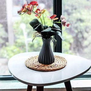 Woven Eco-Friendly Charger Plates Water Hyacinth Placemats 35cm/30cm Diameter <b>for</b> Dining Table Customized <b>Coasters</b> <b>Drink</b> - Product Image 5