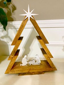 ของตกแต่งต้นคริสต์มาสเป็นมิตรต่อสิ่งแวดล้อมทำด้วยมือเป็นของขวัญประดับต้นไม้ทำจากต้นเชอร์รี่สำหรับทุกฤดู - Product Image 3