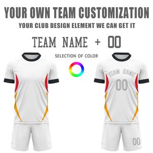Maillots de football France personnalisés les plus vendus uniformes de football en tissu léger à coupe ajustée de nouveau design - Product Image 4