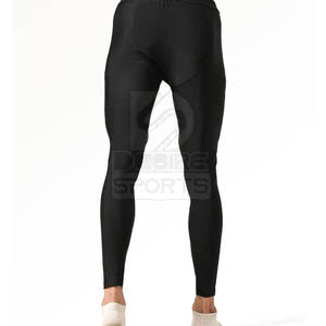 DESIRE SPORTS Pantalons de compression personnalisables pour hommes, de haute qualité, séchage rapide, respirants, en tissu polyester, avec taille élastique - Product Image 3