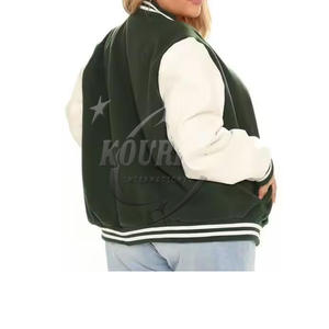 Chaquetas Universitarias Zeta Phi Beta Sorors Unisex de Invierno, Alta Calidad, 100% Algodón, Cuello Alto, Estilo Casual - Product Image 3