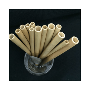 หลอดดูดชาไม้ไผ่ธรรมชาติ99 GD ย่อยสลายได้นำกลับมาใช้ใหม่ได้ - Product Image 6