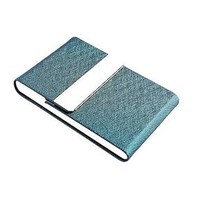 Porte-cartes de visite en cuir premium ultra fin, accès rapide, poche métallique, fermeture magnétique, femmes/hommes, accès rapide aux cartes de visite - Product Image 1