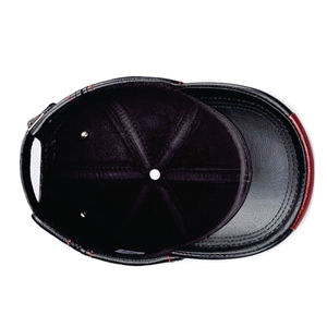 หมวกหนังแท้สำหรับผู้ชายหมวกสแนปแบ็กคำลองใส่กลางแจ้งหมวกฮิปฮอป - Product Image 4