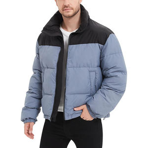 Veste matelassée à capuche pour homme Chaude Légère Isolée Vêtement d'extérieur pour les voyages d'hiver, les activités de plein air et les tenues de rue - Product Image 1