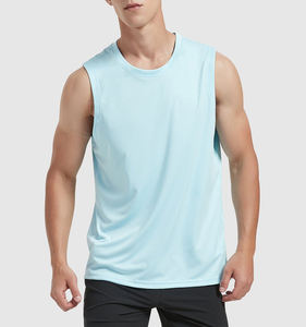Camiseta sin mangas de ajuste regular Active Wear de nuevo diseño para hombre en camiseta de verano de alta calidad - Product Image 1