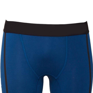 Men's Custom Logo Sporty Mid Gym <b>Shorts</b> Eco-Friendly <b>Compression</b> Elastic Waist Solid Pattern Canvas Anti-Wrinkle Quick Dry - Product Image 5