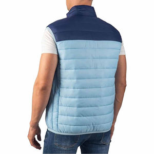 Chaqueta de invierno informal para hombre, último diseño, prendas de vestir exteriores con burbujas de diferentes colores, poliéster, nailon, patrón sólido, cremallera frontal - Product Image 6