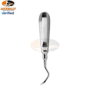 Stainless Steel Manual Dental Elevator CE Certified Padded Grip Custom Sizes for Oral <b>Surgical</b> Extraction Minimally Invasive - Product Image 4