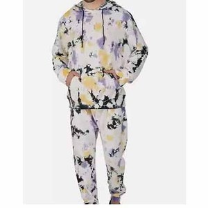 ชุดวอร์มไซส์ใหญ่สำหรับผู้หญิงเสื้อวอร์มมัดย้อม - Product Image 1