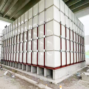 Le réservoir d'eau souterrain de place de 10000L FRP a combiné les systèmes faits sur commande pliables de gestion de l'eau de tension de la conception 220V - Product Image 3