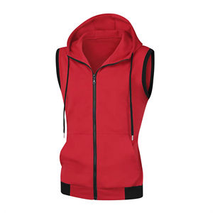 Nuevas Sudaderas con Capucha y Cordones de Gimnasio con Diseño de Logotipo Personalizado, Transpirables, Ecológicas, de Alta Calidad, sin Mangas, para Verano, Tallas XS a XL - Product Image 6