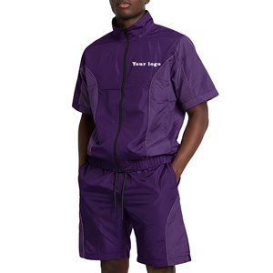 Conjunto Deportivo de Verano Personalizado, 100% Nailon, con Cierre, Impresión Digital Personalizada, Logotipo, Impermeable, 2 Piezas, Ligero - Product Image 1