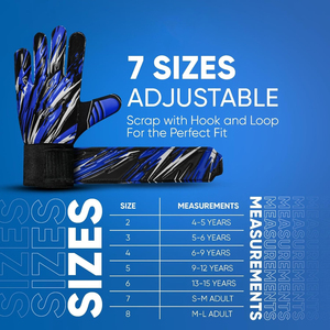 Guantes de Portero de Látex Profesionales Nuevos en Promoción, con Protección para los Dedos, para Adultos, Impermeables, con Correa Ajustable para la Muñeca, Dedos Completos, para Exteriores - Product Image 4