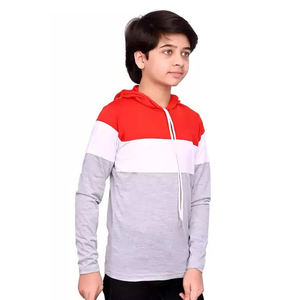 2025 meilleur gros enfants couleurs personnalisées brodé automne sport à capuche pour garçons et filles coton polaire - Product Image 2