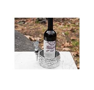 Posavasos de aluminio para botellas de vino, posavasos ecológico para botellas de vino, artesanía, precio al por mayor - Product Image 1